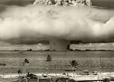 бомбы, ядерные взрывы - обои на рабочий стол