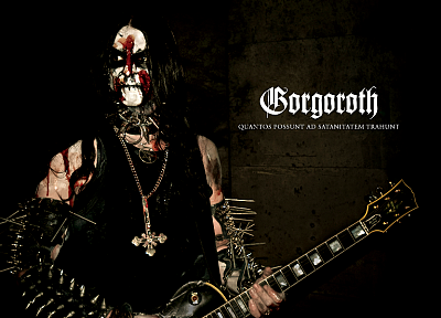 музыка, гитары, черный металл, Gorgoroth - случайные обои для рабочего стола