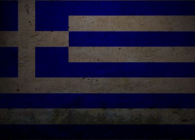 флаги, Греция - обои на рабочий стол