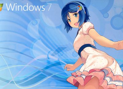 Windows 7, Мадобе Нанами, Microsoft Windows, ОС- загар - обои на рабочий стол