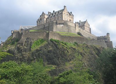 замки, Эдинбург, Эдинбургский замок - случайные обои для рабочего стола