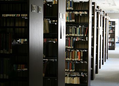 библиотека, книги - обои на рабочий стол