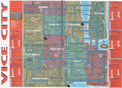 Grand Theft Auto, карты, Grand Theft Auto Vice City - похожие обои для рабочего стола