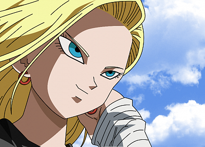 Android, Dragon Ball Z, аниме девушки, Android 18 - популярные обои на рабочий стол