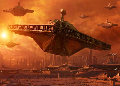 Звездные Войны, космические корабли, научная фантастика, Звездные войны: Атака клонов - случайные обои для рабочего стола
