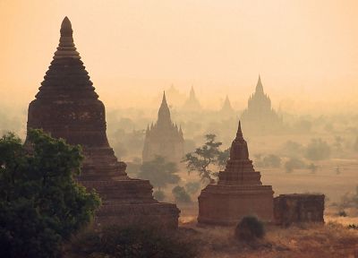 руины, архитектура, Камбоджа, Мьянма - обои на рабочий стол
