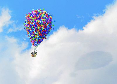Вверх ( фильм ), анимация, воздушные шары - копия обоев рабочего стола