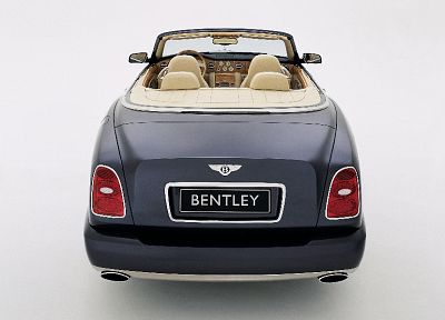автомобили, Bentley Azure, вид сзади автомобили - обои на рабочий стол