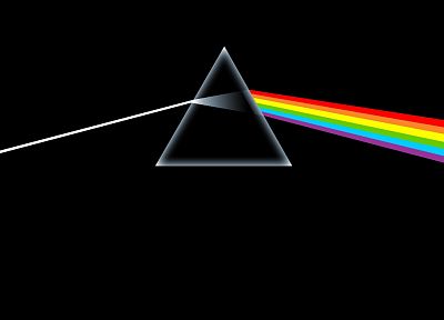 Pink Floyd, призма, радуга, The Dark Side Of The Moon - обои на рабочий стол