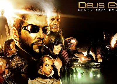 видеоигры, Deus Ex, Deus Ex : Human Revolution - обои на рабочий стол