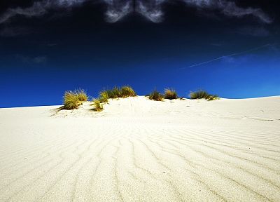песок, небо - случайные обои для рабочего стола