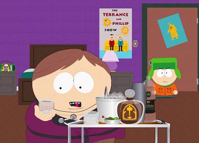 мультфильмы, South Park, Эрик Картман, Кайл Брофловски - случайные обои для рабочего стола