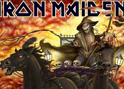 музыка, Iron Maiden, ЭддиРуководитель - оригинальные обои рабочего стола