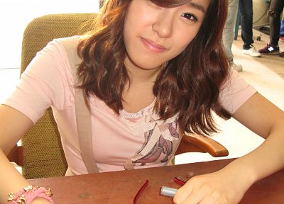 девушки, Girls Generation SNSD (Сонёсидэ), Тиффани Хван - случайные обои для рабочего стола