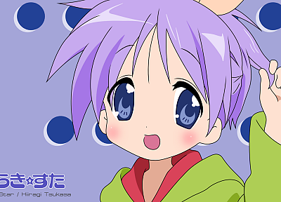 Счастливая Звезда (Лаки Стар), Хиираги Tsukasa, аниме девушки - оригинальные обои рабочего стола