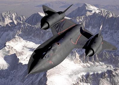 самолет, военный, Blackbird, самолеты, SR- 71 Blackbird, транспортные средства - случайные обои для рабочего стола