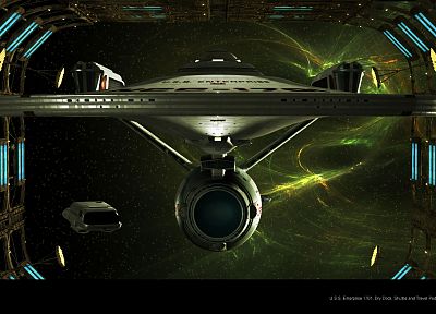кино, звездный путь, USS Enterprise - обои на рабочий стол