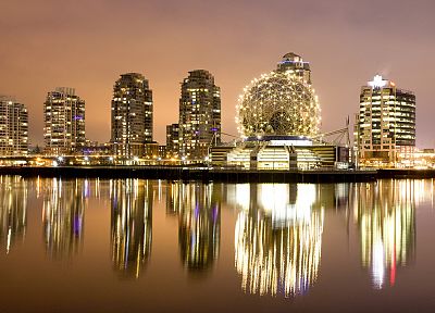 города, Ванкувер, ложный, Британская Колумбия - случайные обои для рабочего стола