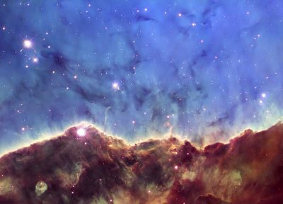 космическое пространство, звезды, туманности, туманность Киля - похожие обои для рабочего стола