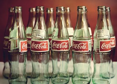 бутылки, Кока-кола, сода - случайные обои для рабочего стола