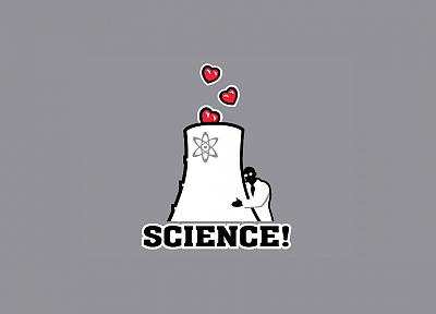наука, любовь, ядерный, атомные электростанции - обои на рабочий стол