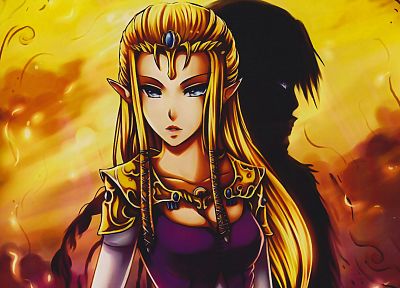 Легенда о Zelda, Принцесса Зельда - обои на рабочий стол