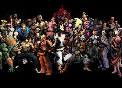 Street Fighter - оригинальные обои рабочего стола