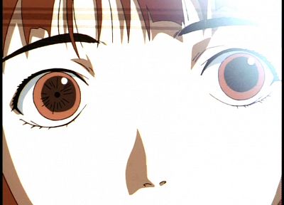 брюнетки, Serial Experiments Lain, карие глаза, Ивакура Lain, аниме, аниме девушки - обои на рабочий стол
