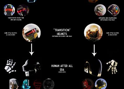 Daft Punk, история, эволюция - случайные обои для рабочего стола
