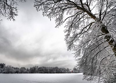 пейзажи, зима - копия обоев рабочего стола