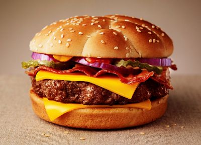 еда, McDonalds, гамбургеры, Ангус третьих Pounder, чизбургеры - обои на рабочий стол