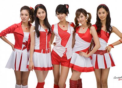 девушки, Girls Generation SNSD (Сонёсидэ), знаменитости - копия обоев рабочего стола