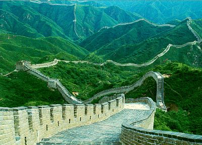 пейзажи, Великая Китайская стена - обои на рабочий стол