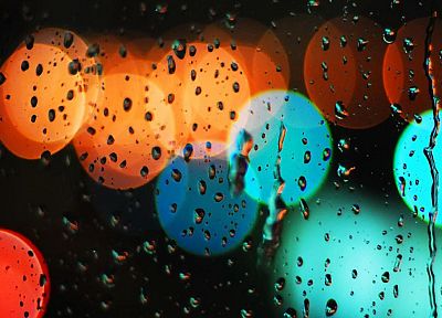 конденсация, дождь на стекле - случайные обои для рабочего стола