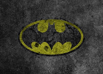 Бэтмен, гранж, логотипы, Batman Logo - случайные обои для рабочего стола