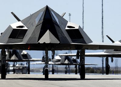 самолет, военный, Lockheed F - 117 Nighthawk - оригинальные обои рабочего стола