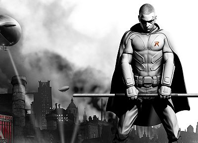 Бэтмен, видеоигры, произведение искусства, Batman Arkham City - случайные обои для рабочего стола