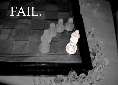 шахматы, провал - случайные обои для рабочего стола