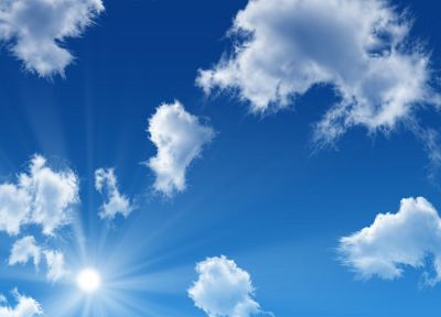 облака, Солнце, солнечный свет, небо - похожие обои для рабочего стола