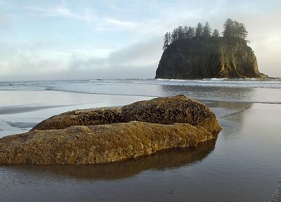 Орегон, Национальный парк, море, пляжи - оригинальные обои рабочего стола