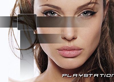 девушки, Анджелина Джоли, Playstation 3 - похожие обои для рабочего стола