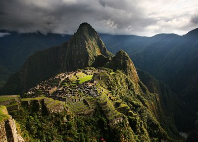 горы, руины, Мачу- Пикчу - обои на рабочий стол