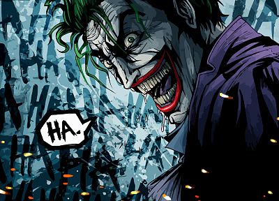 Бэтмен, DC Comics, Джокер, рисунки - случайные обои для рабочего стола