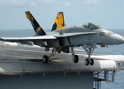самолет, военно-морской флот, FA- 18 Hornet - обои на рабочий стол