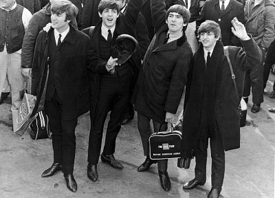 The Beatles, Джон Леннон, Джордж Харрисон, Ринго Старр, Пол Маккартни - обои на рабочий стол