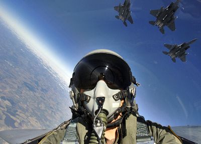 самолет, военный, война, пилот, кокпит, самолеты, транспортные средства, F-15 Eagle - копия обоев рабочего стола