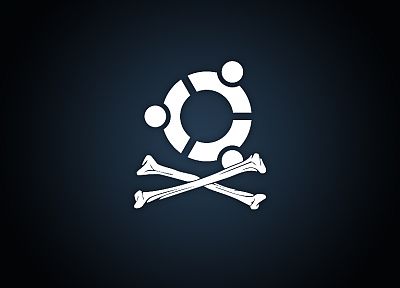 Linux, Ubuntu, пираты - обои на рабочий стол
