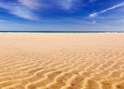океан, пейзажи, песок, пляжи - оригинальные обои рабочего стола