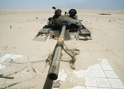 пустыня, танки - случайные обои для рабочего стола