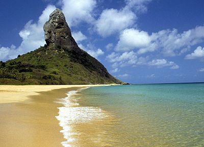 вода, пейзажи, берег, Бразилия, пляжи - копия обоев рабочего стола